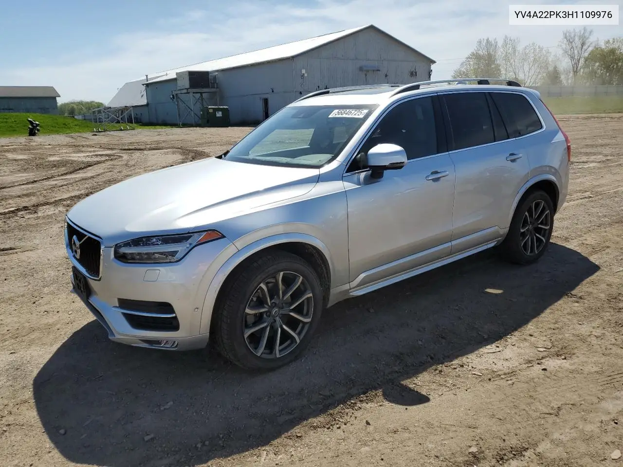 2017 Volvo Xc90 T6 VIN: YV4A22PK3H1109976 Lot: 56846725