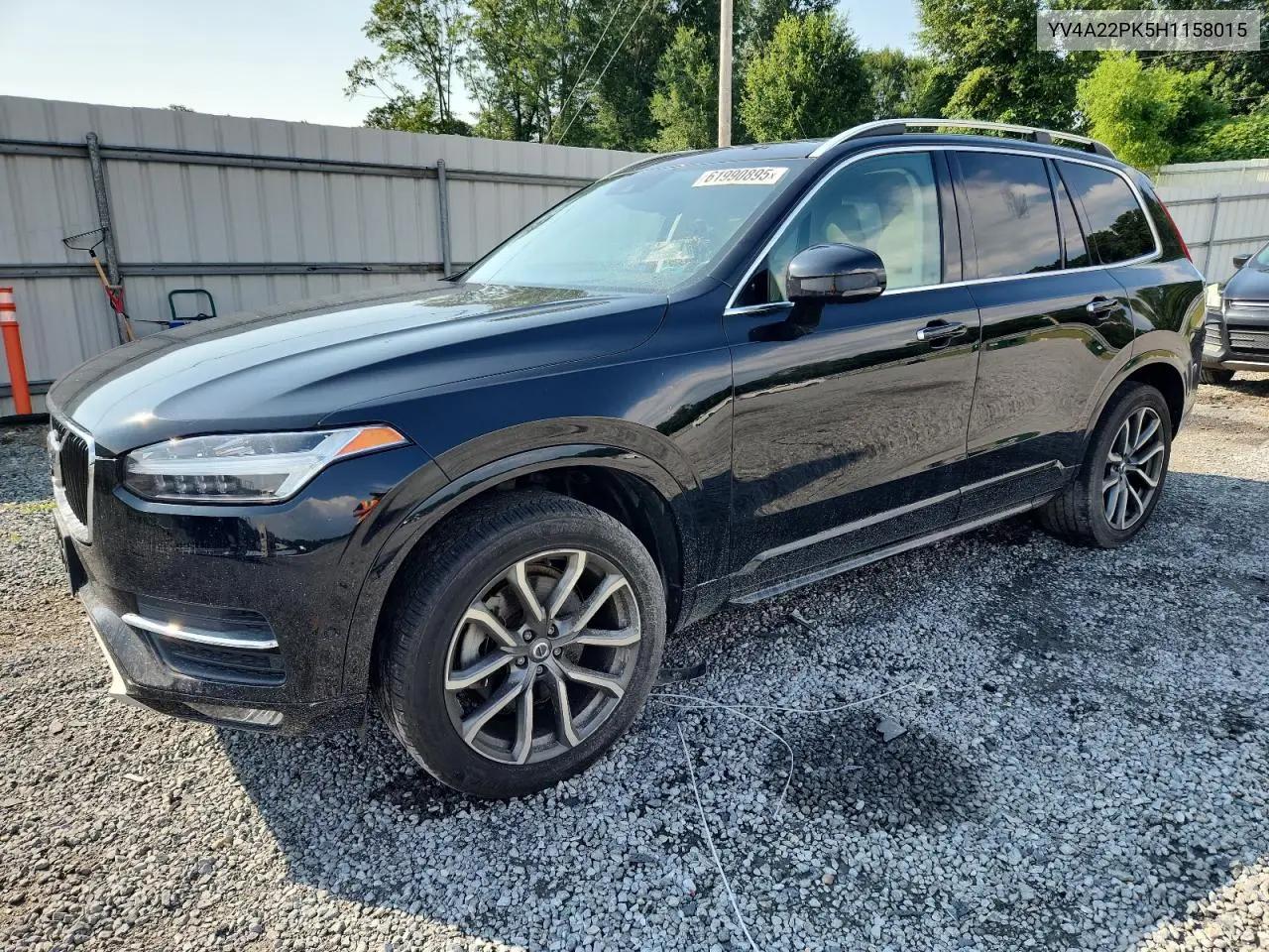 2017 Volvo Xc90 T6 VIN: YV4A22PK5H1158015 Lot: 61990895