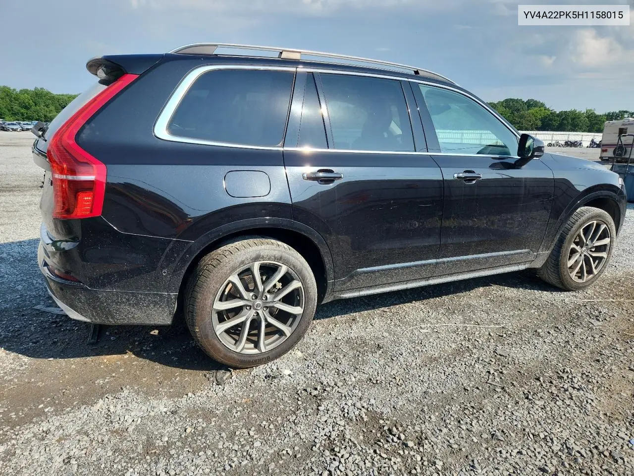 2017 Volvo Xc90 T6 VIN: YV4A22PK5H1158015 Lot: 61990895