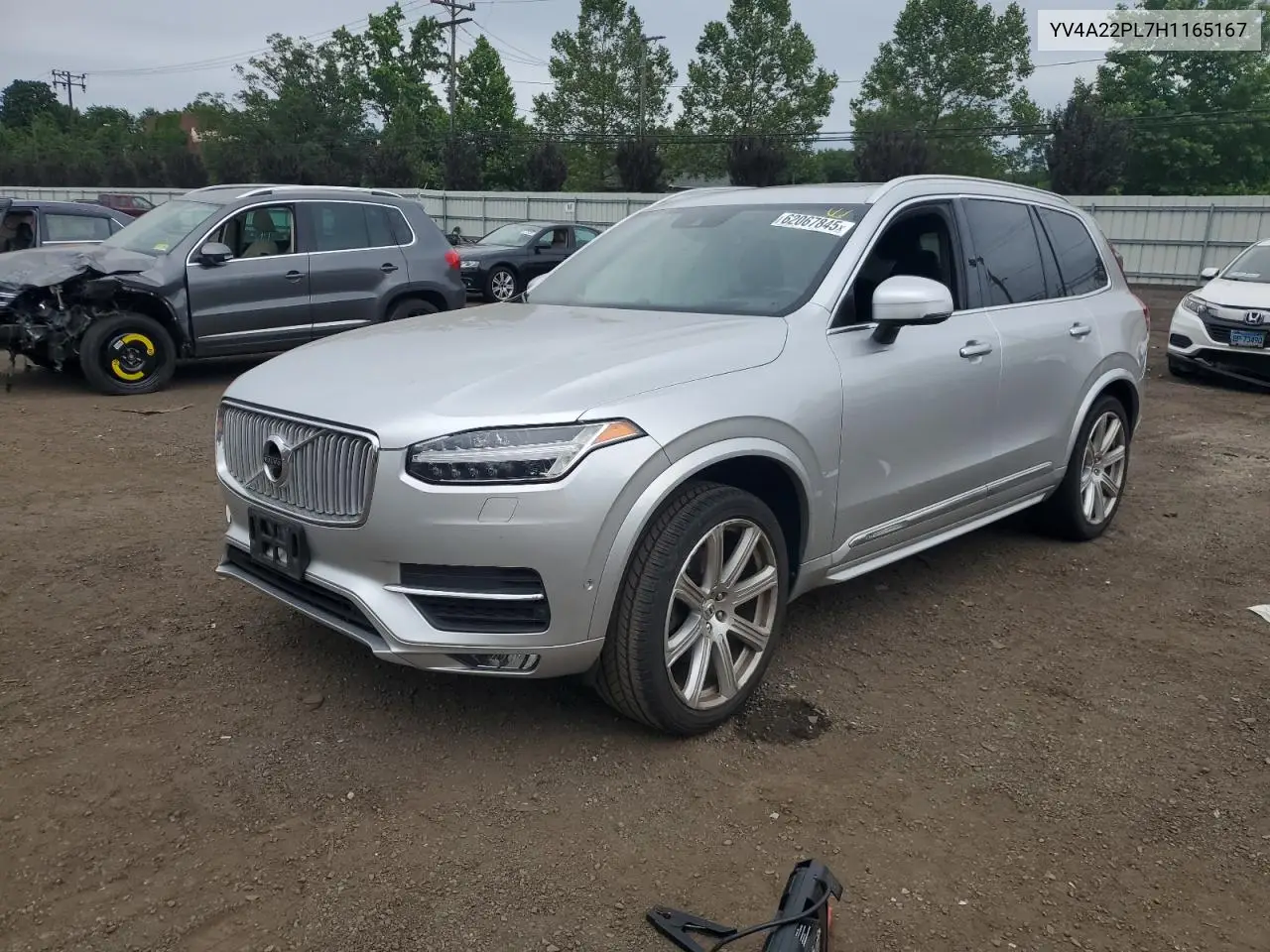 2017 Volvo Xc90 T6 VIN: YV4A22PL7H1165167 Lot: 62067845