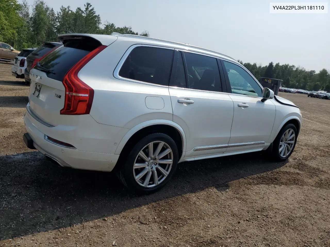 2017 Volvo Xc90 T6 VIN: YV4A22PL3H1181110 Lot: 62514475