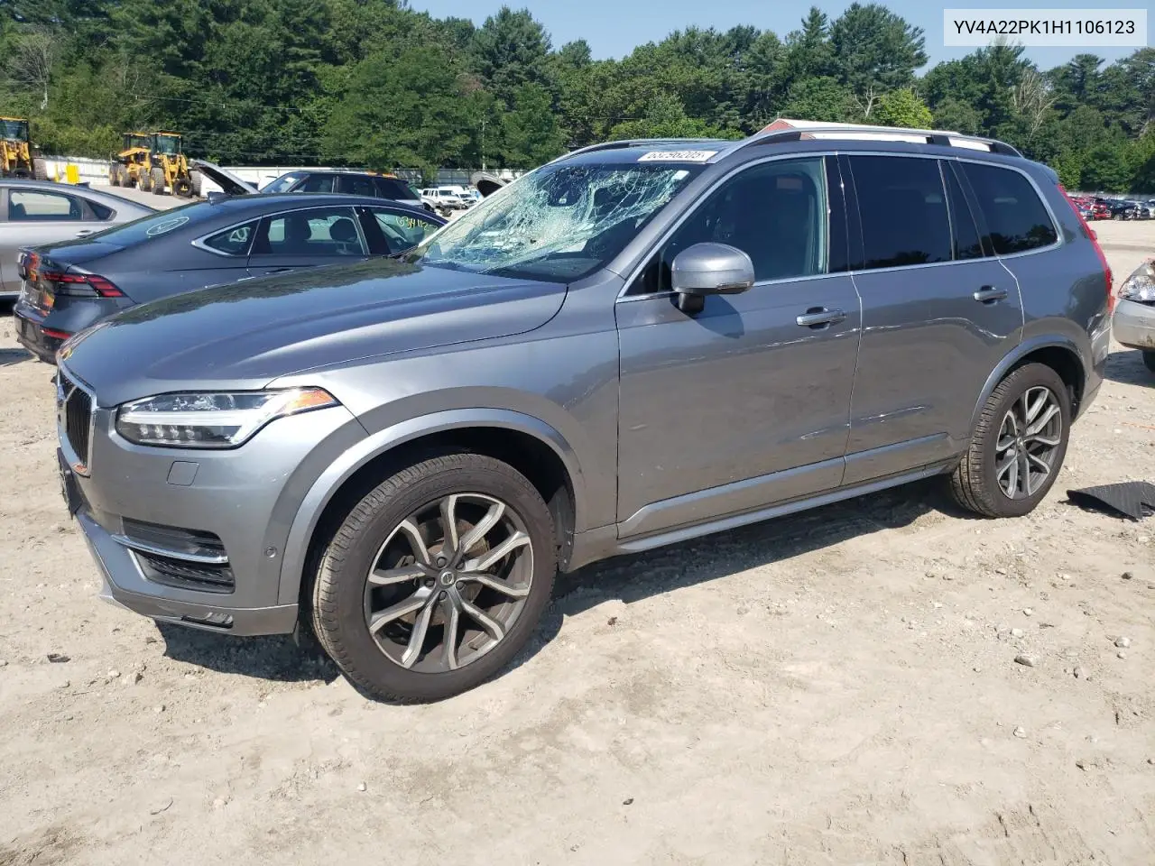 2017 Volvo Xc90 T6 VIN: YV4A22PK1H1106123 Lot: 63296205