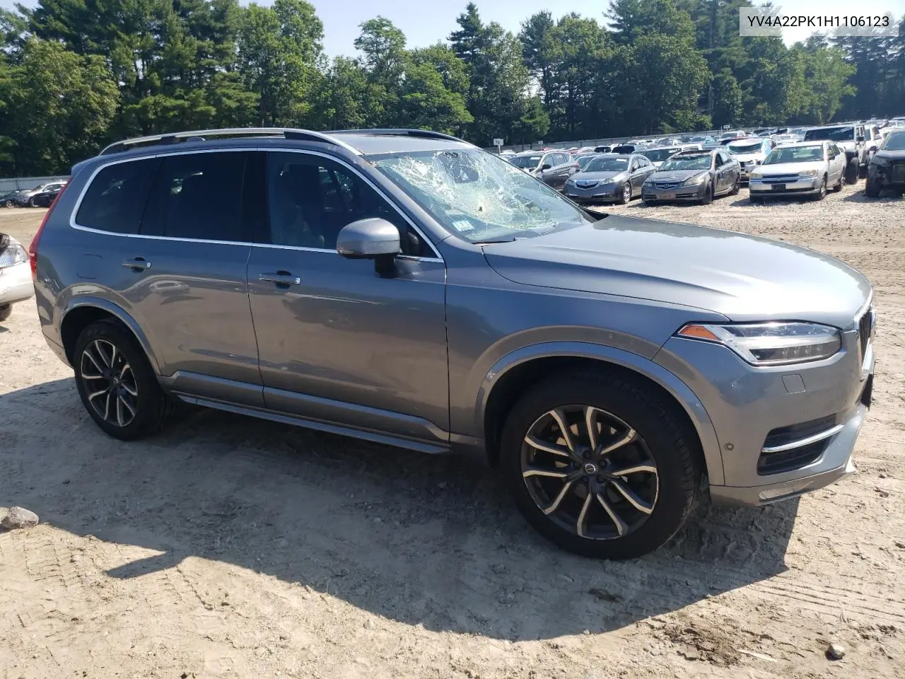 2017 Volvo Xc90 T6 VIN: YV4A22PK1H1106123 Lot: 63296205