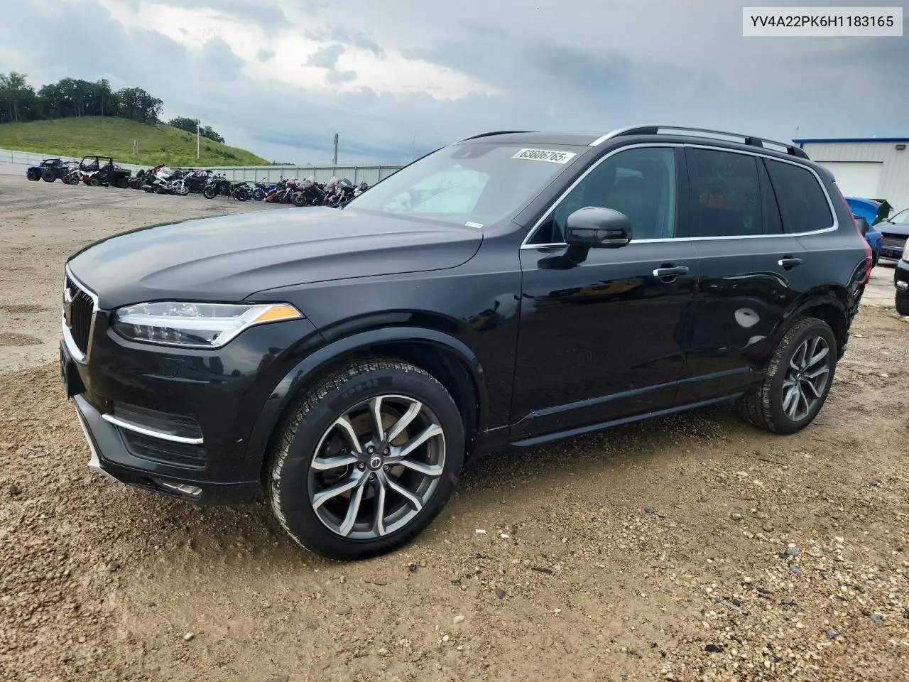 2017 Volvo Xc90 T6 VIN: YV4A22PK6H1183165 Lot: 63606765