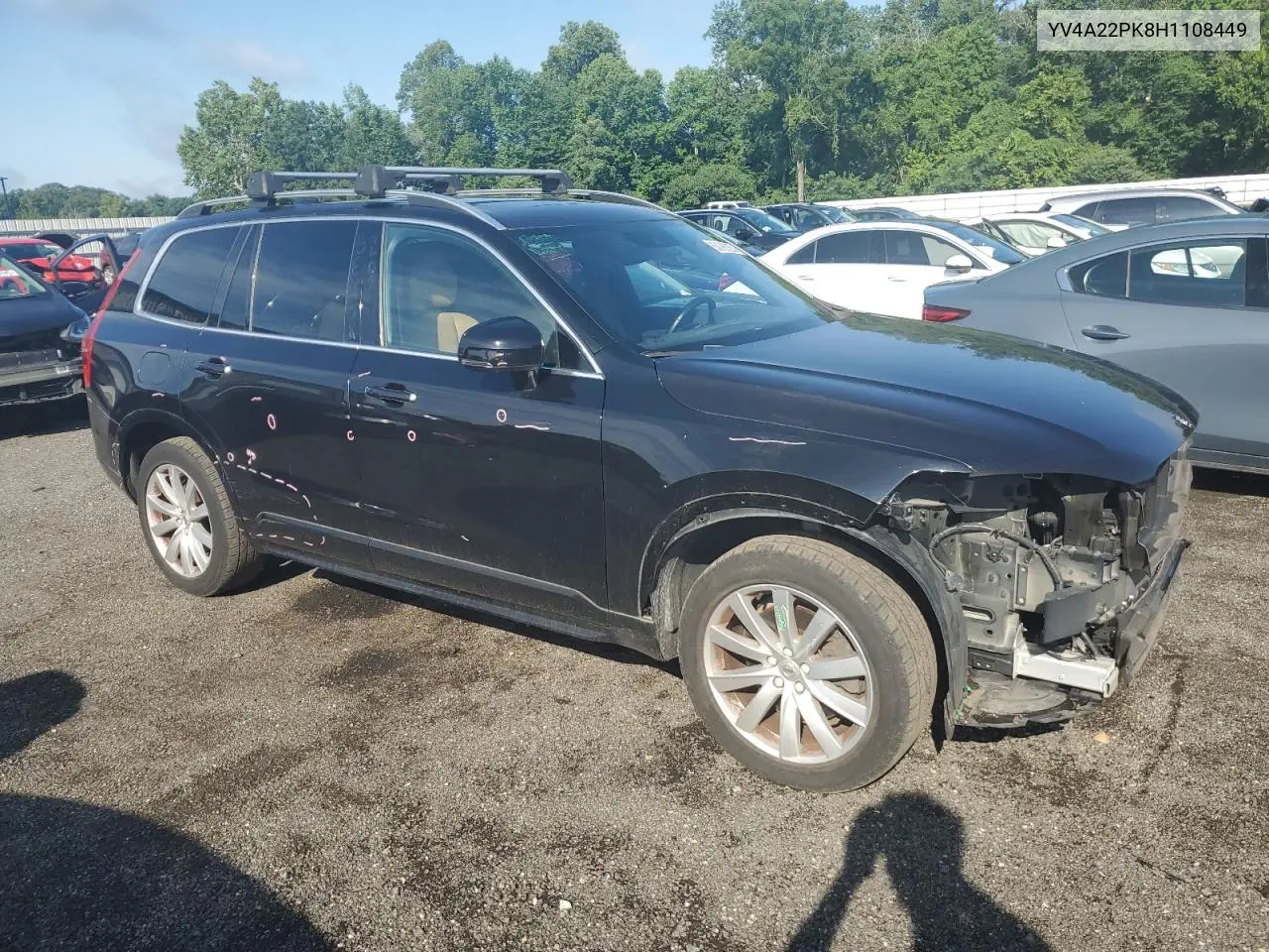 2017 Volvo Xc90 T6 VIN: YV4A22PK8H1108449 Lot: 63785255