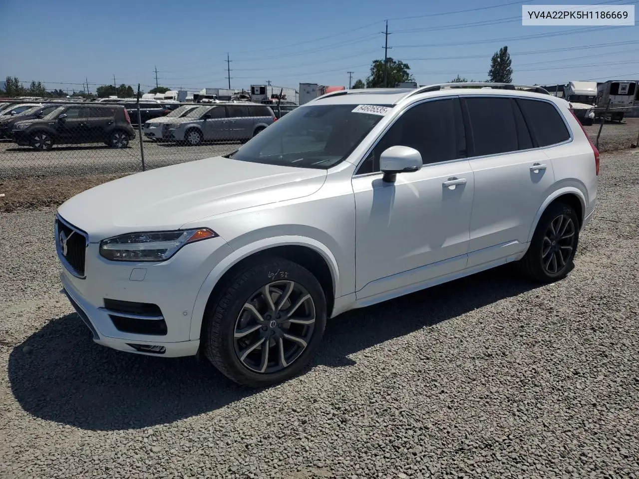 2017 Volvo Xc90 T6 VIN: YV4A22PK5H1186669 Lot: 64606535