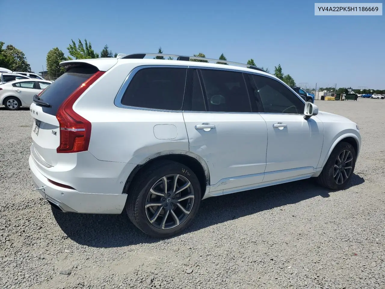 2017 Volvo Xc90 T6 VIN: YV4A22PK5H1186669 Lot: 64606535