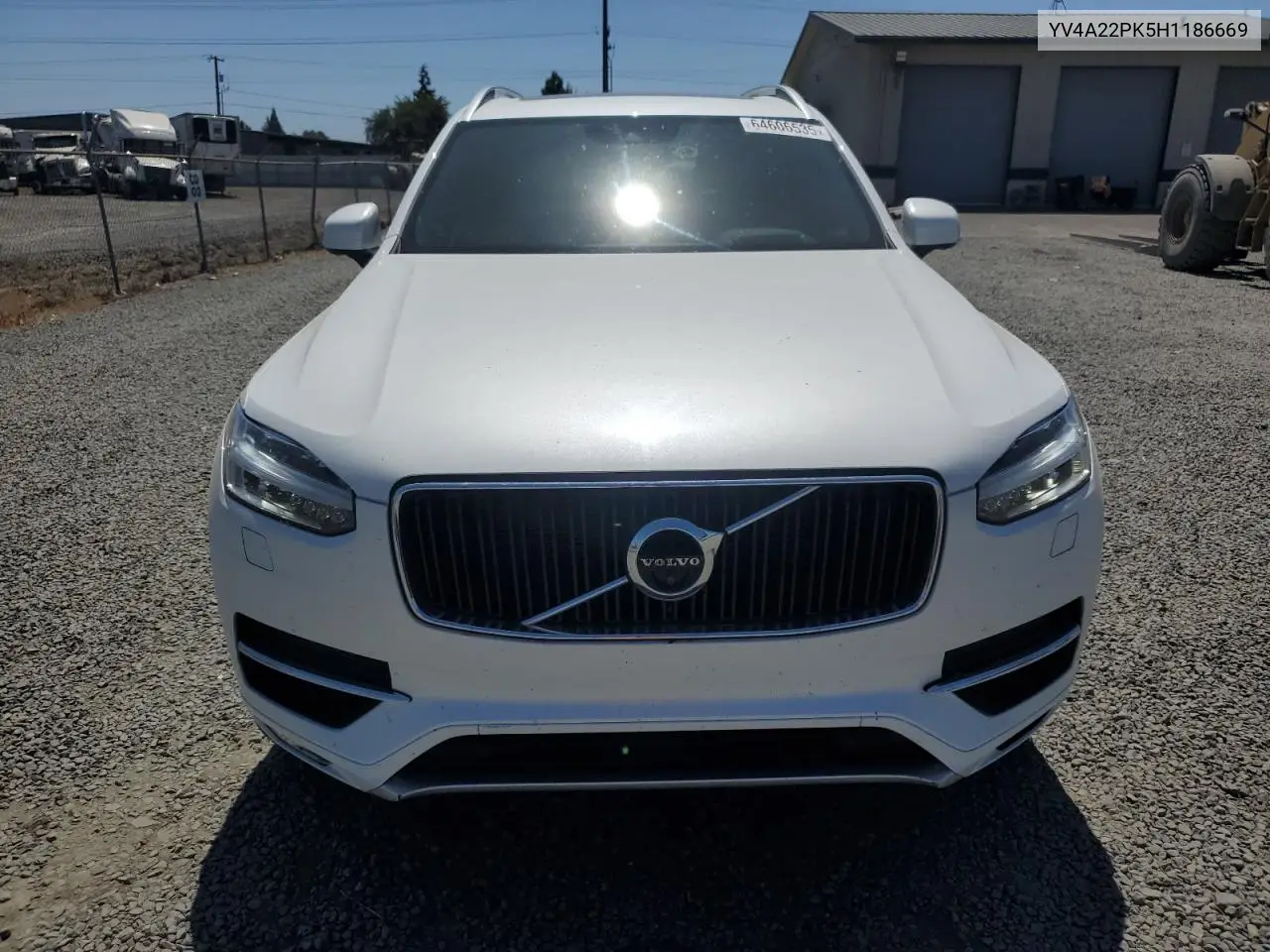 2017 Volvo Xc90 T6 VIN: YV4A22PK5H1186669 Lot: 64606535