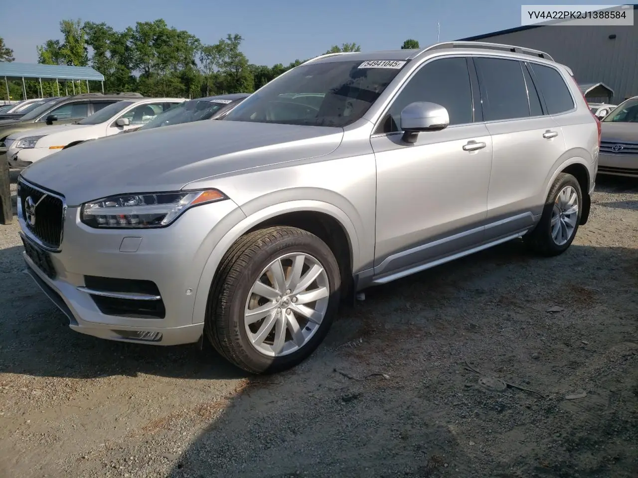 2018 Volvo Xc90 T6 VIN: YV4A22PK2J1388584 Lot: 54941045