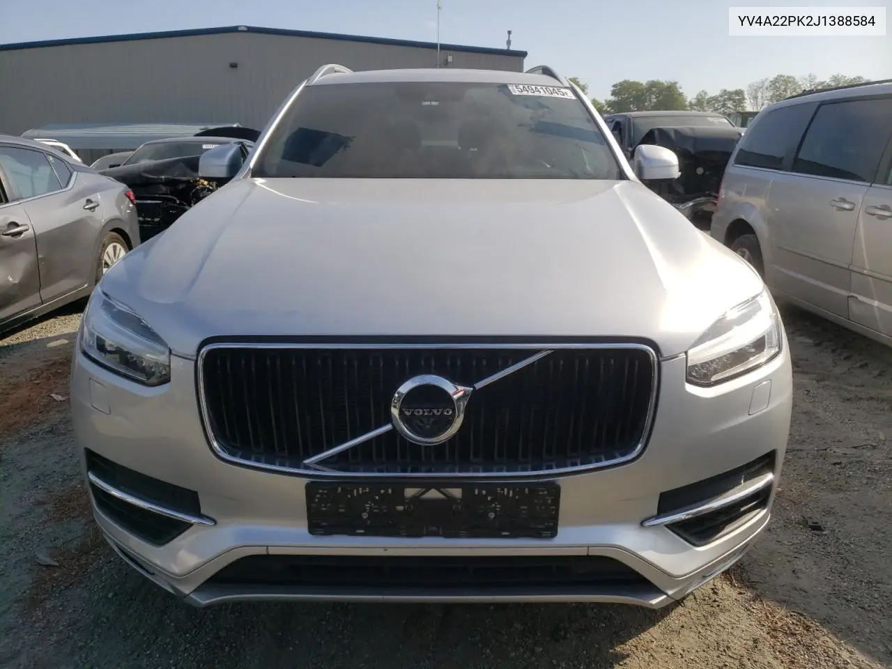 2018 Volvo Xc90 T6 VIN: YV4A22PK2J1388584 Lot: 54941045