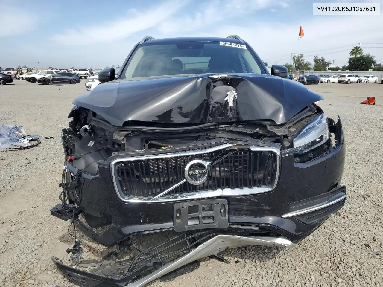 2018 Volvo Xc90 T5 VIN: YV4102CK5J1357681 Lot: 56681075