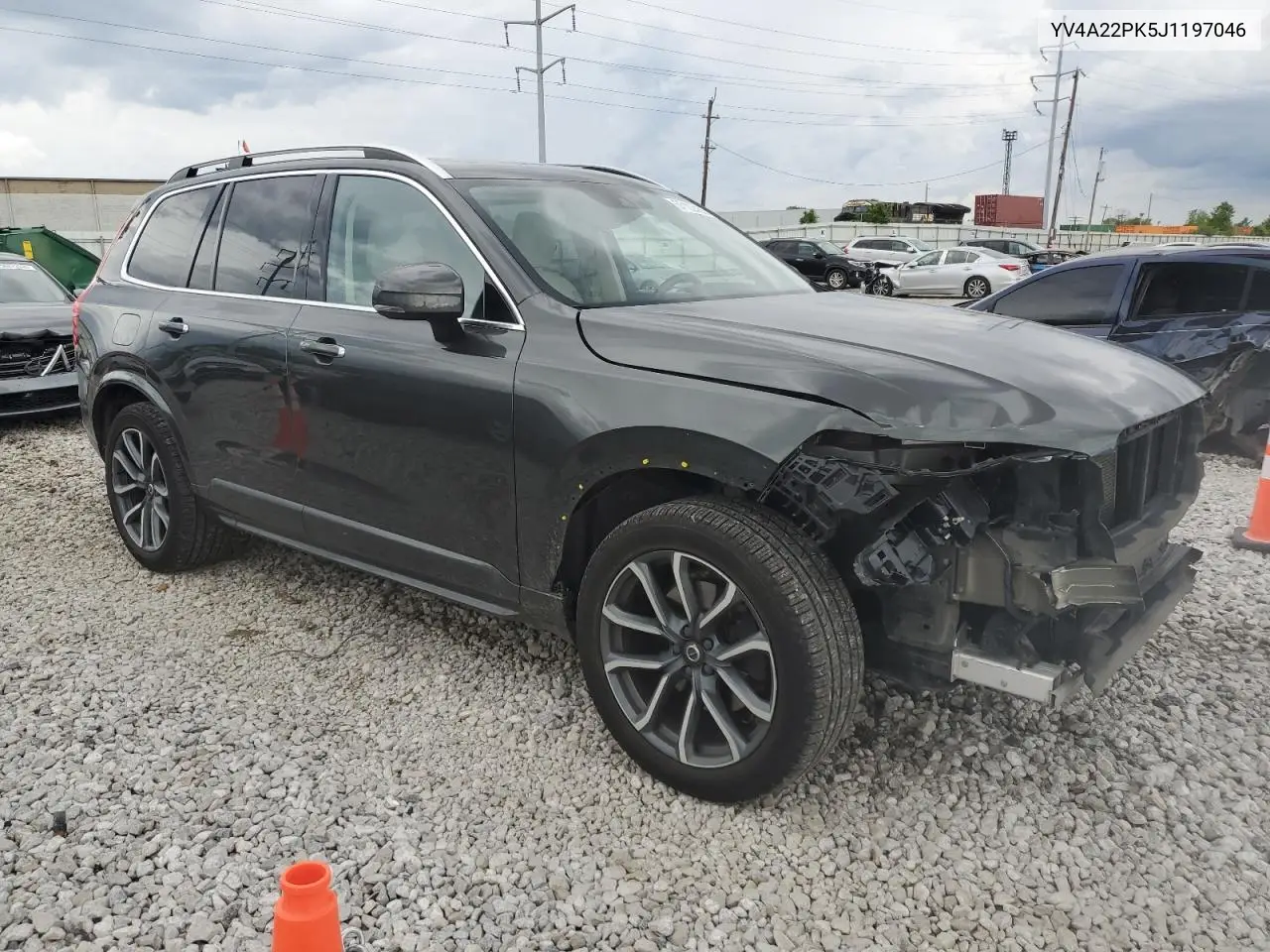 2018 Volvo Xc90 T6 VIN: YV4A22PK5J1197046 Lot: 57102435