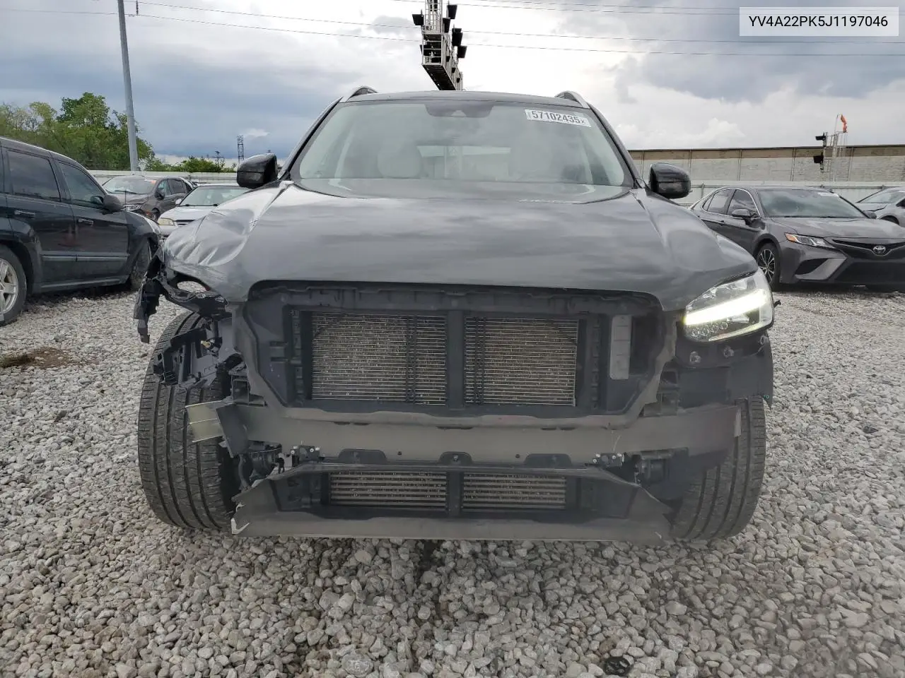 2018 Volvo Xc90 T6 VIN: YV4A22PK5J1197046 Lot: 57102435