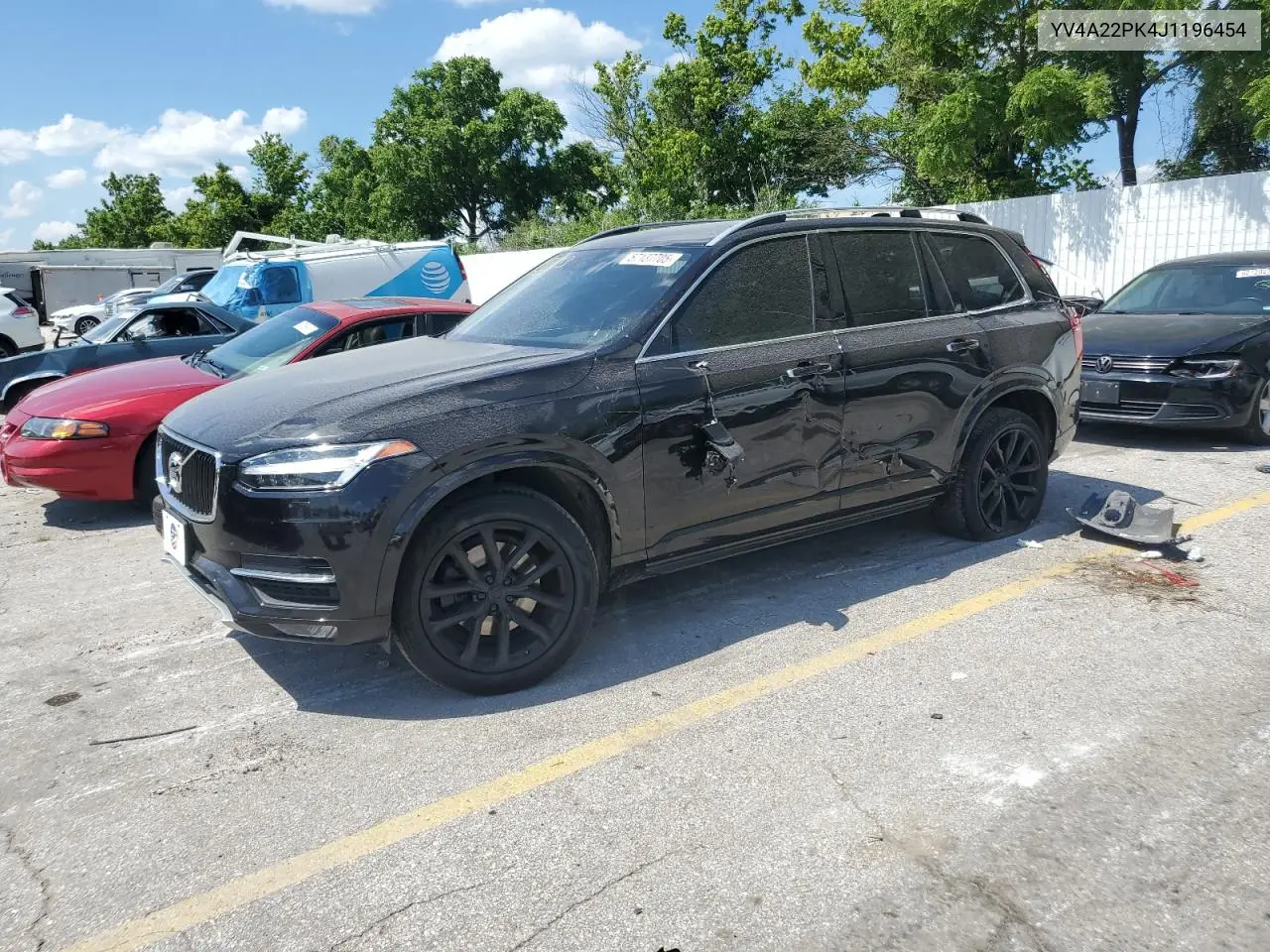 2018 Volvo Xc90 T6 VIN: YV4A22PK4J1196454 Lot: 57137705