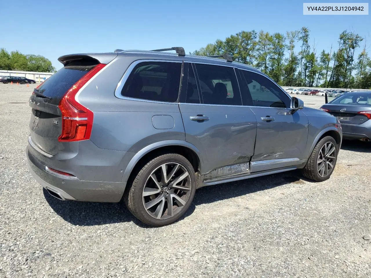 2018 Volvo Xc90 T6 VIN: YV4A22PL3J1204942 Lot: 61262465