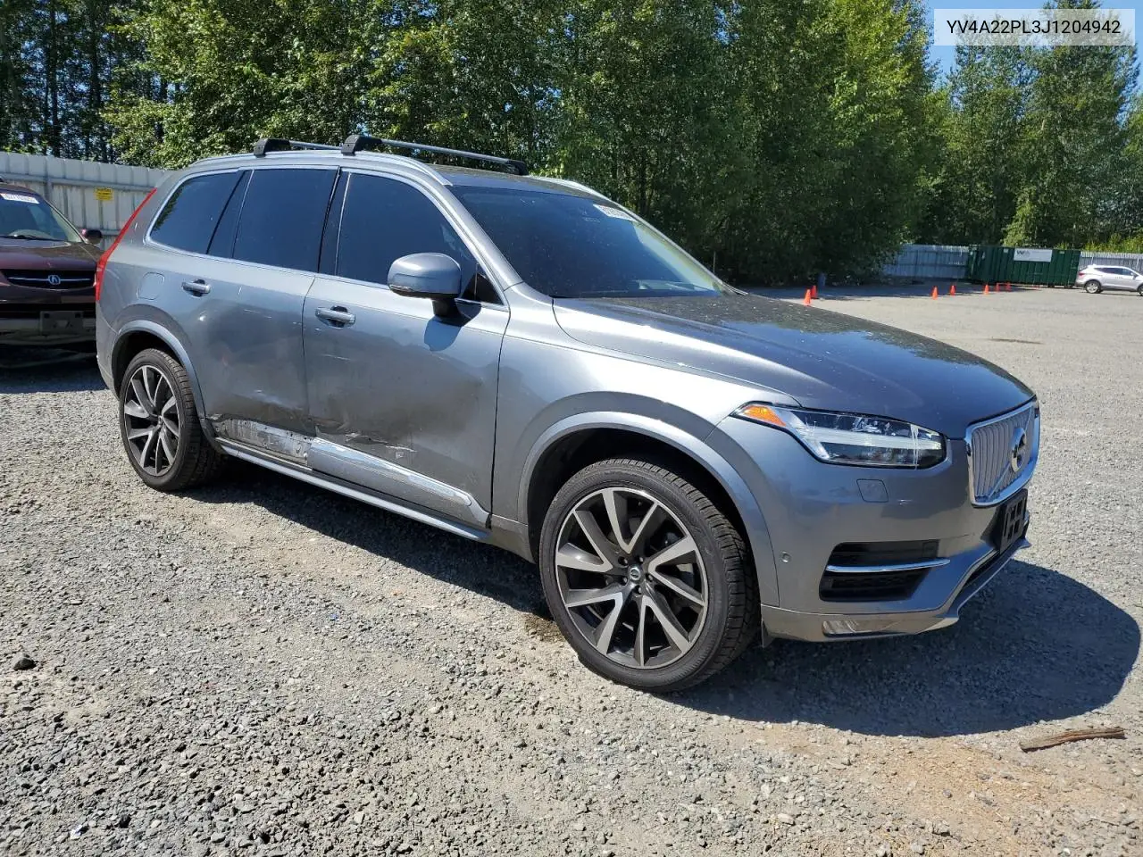 2018 Volvo Xc90 T6 VIN: YV4A22PL3J1204942 Lot: 61262465