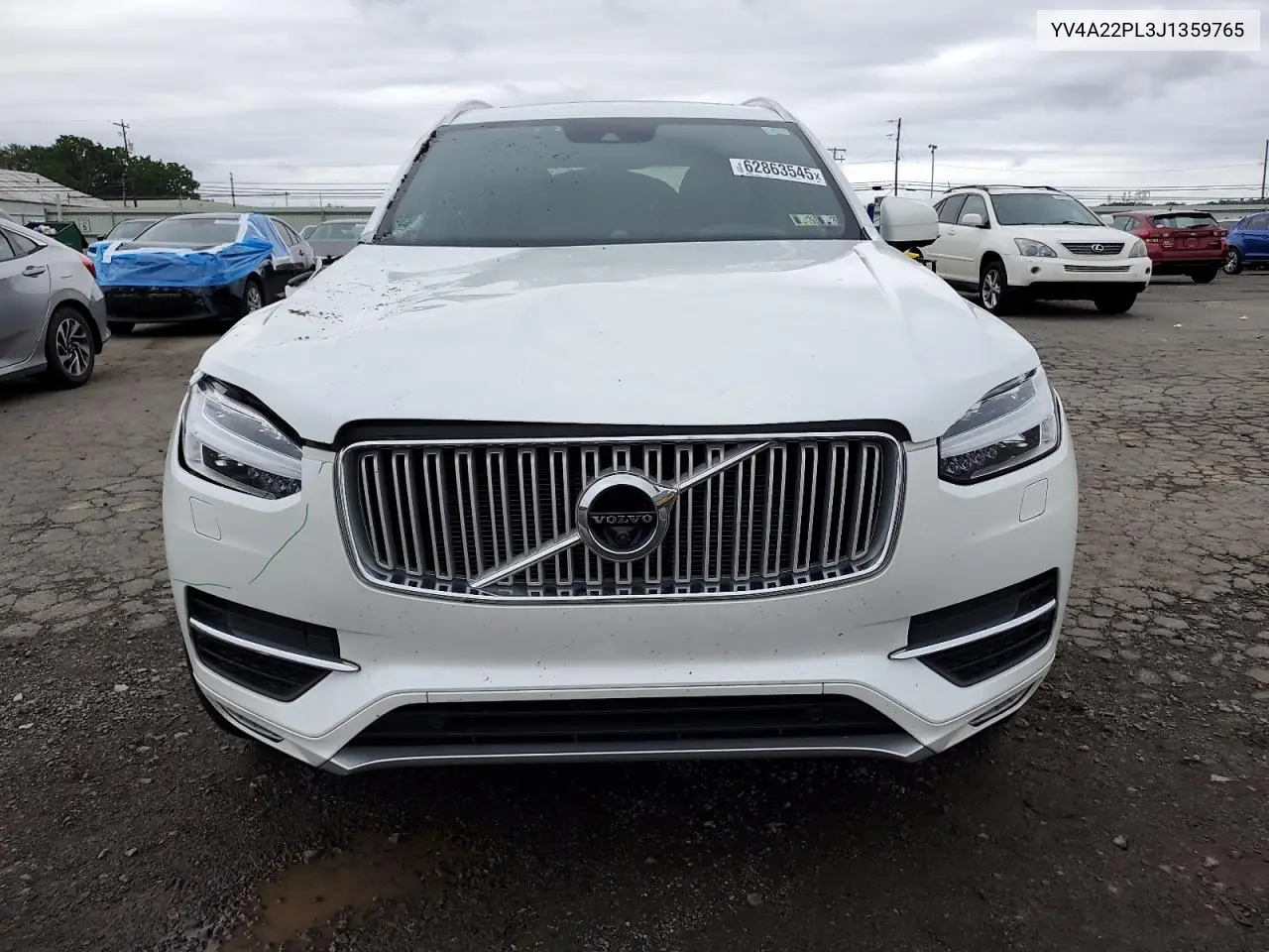2018 Volvo Xc90 T6 VIN: YV4A22PL3J1359765 Lot: 62863545