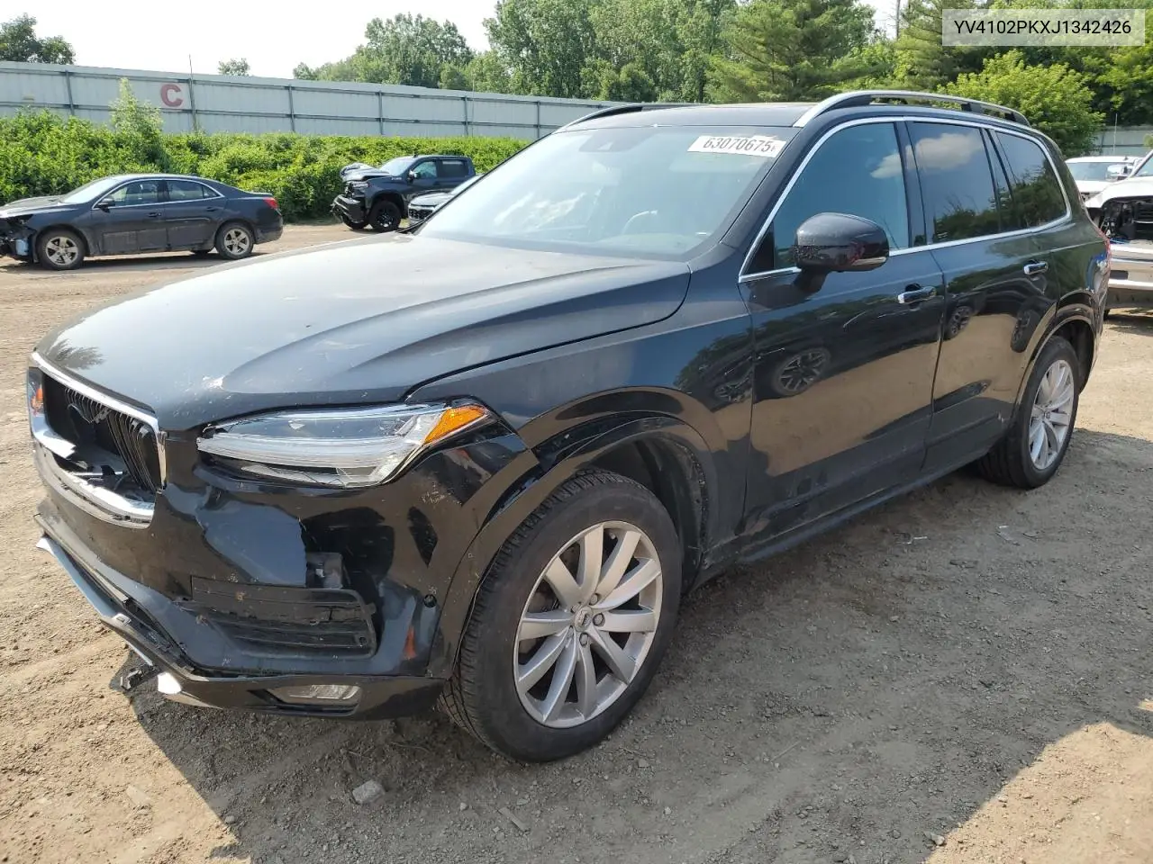 2018 Volvo Xc90 T5 VIN: YV4102PKXJ1342426 Lot: 63070675