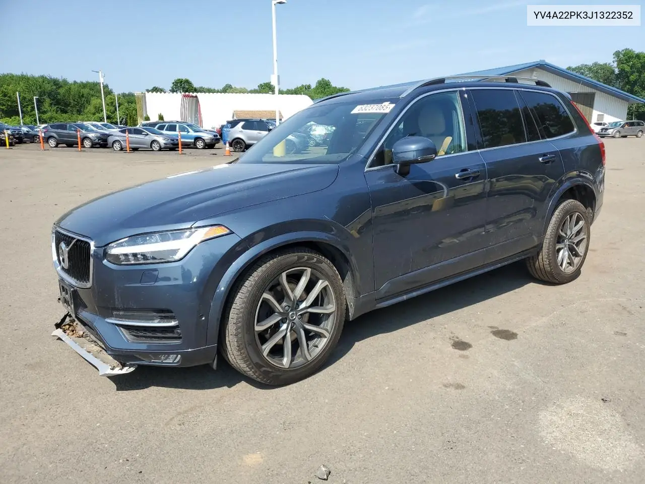 2018 Volvo Xc90 T6 VIN: YV4A22PK3J1322352 Lot: 63237085