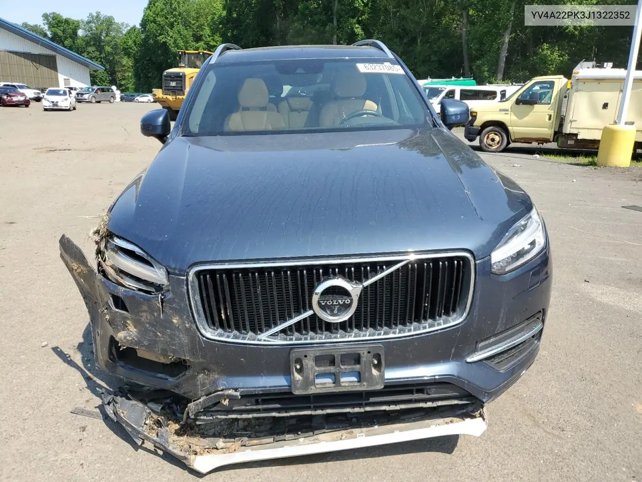 2018 Volvo Xc90 T6 VIN: YV4A22PK3J1322352 Lot: 63237085
