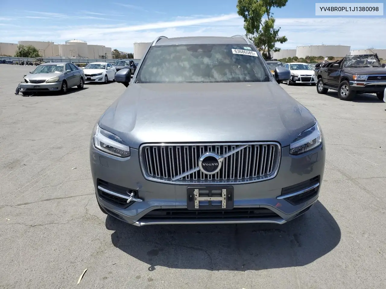 2018 Volvo Xc90 T8 VIN: YV4BR0PL1J1380098 Lot: 63686585