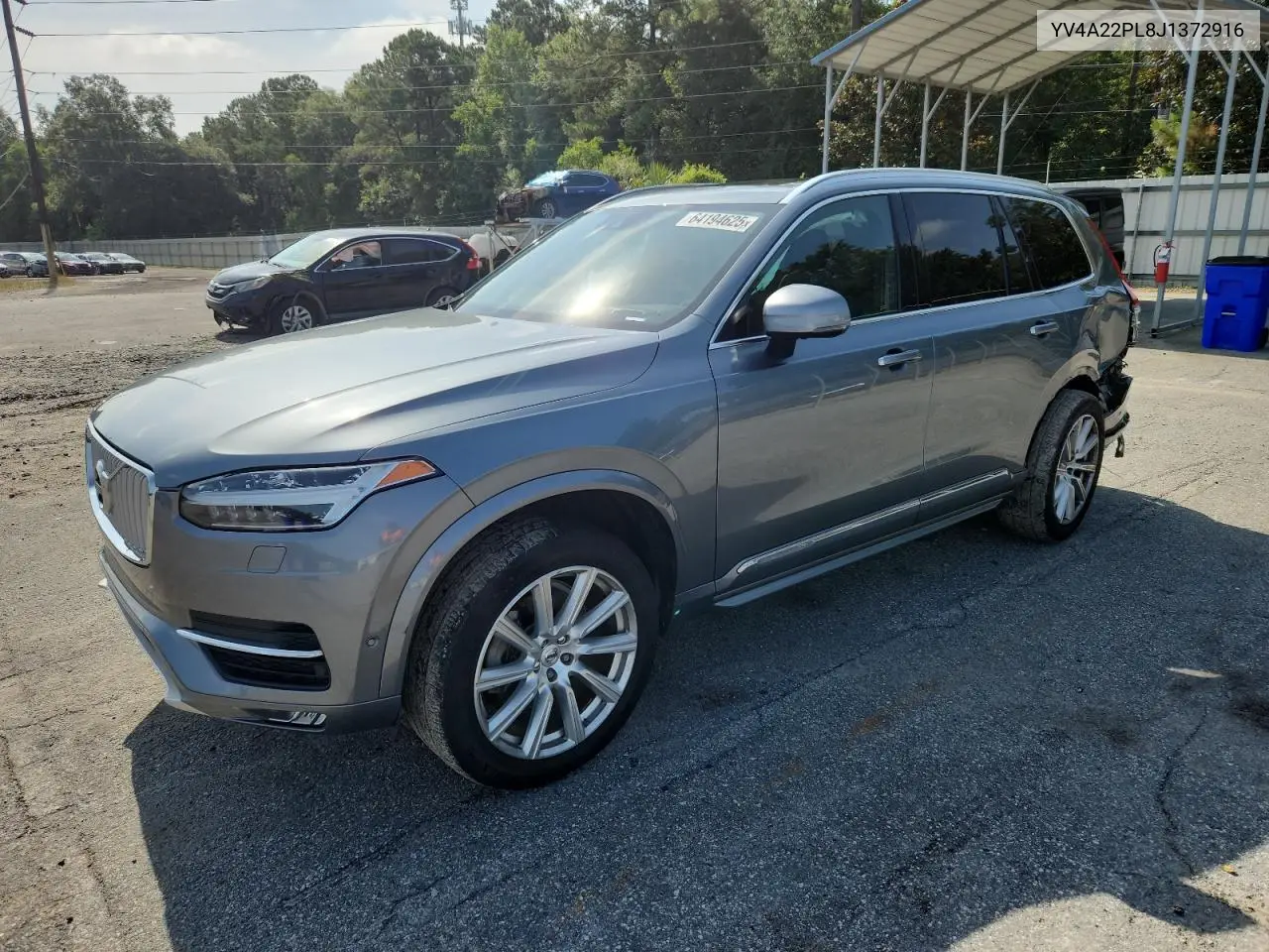 2018 Volvo Xc90 T6 VIN: YV4A22PL8J1372916 Lot: 64194625