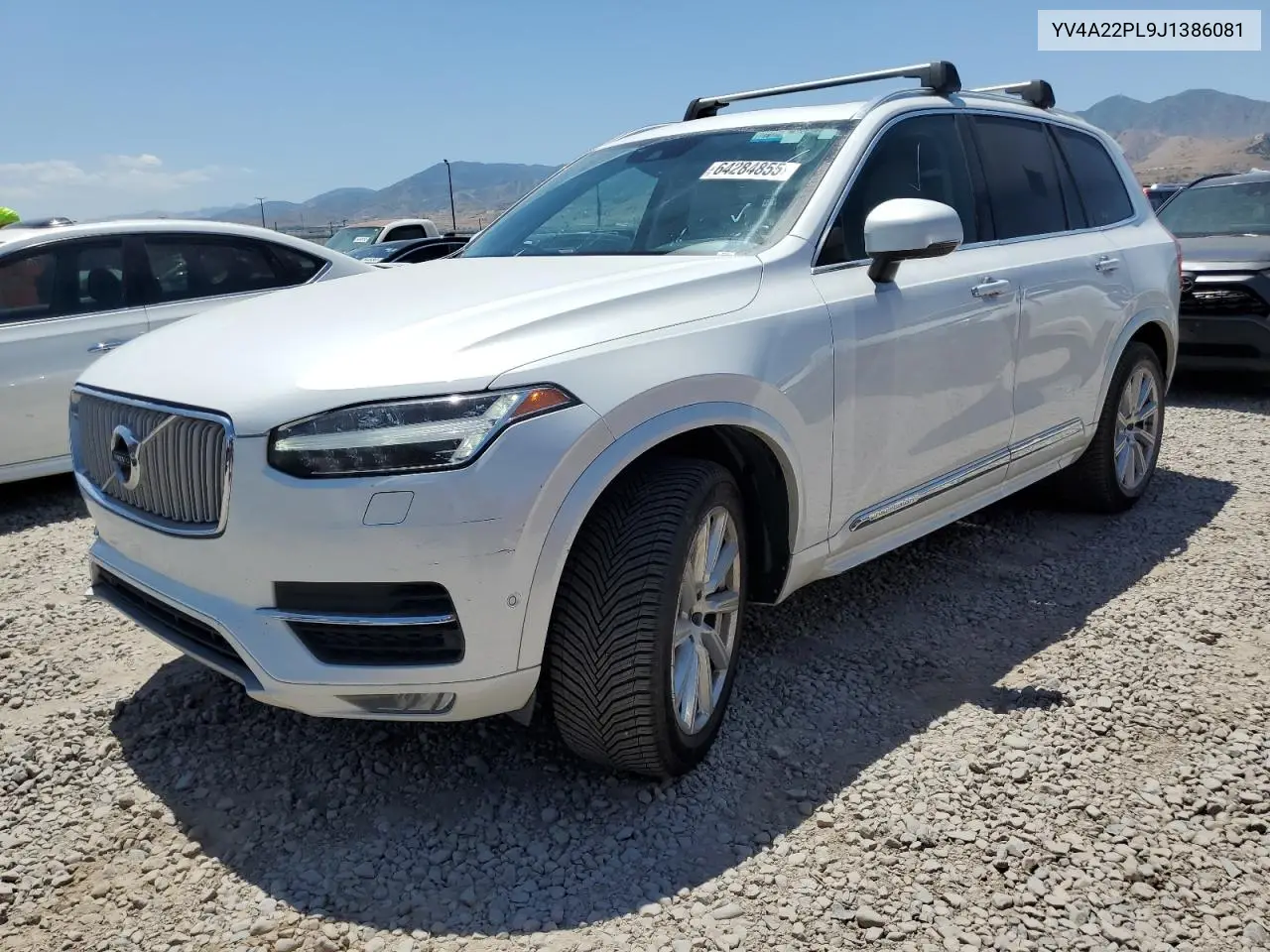 2018 Volvo Xc90 T6 VIN: YV4A22PL9J1386081 Lot: 64284855