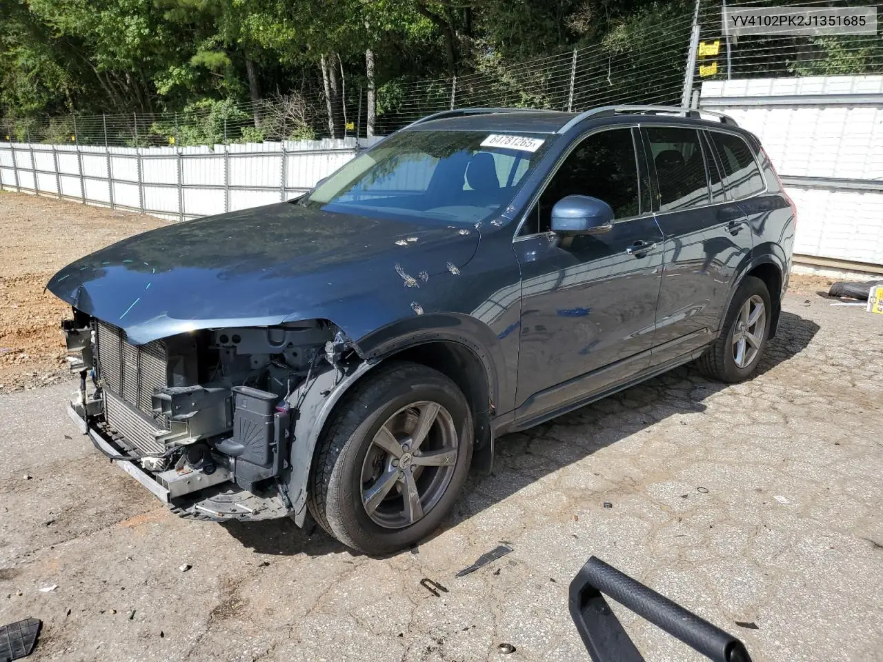 2018 Volvo Xc90 T5 VIN: YV4102PK2J1351685 Lot: 64781265