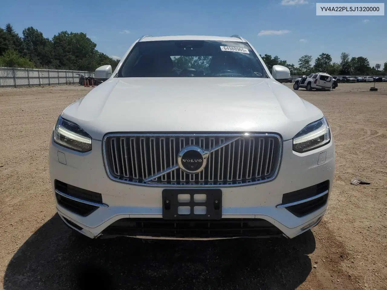2018 Volvo Xc90 T6 VIN: YV4A22PL5J1320000 Lot: 64988965