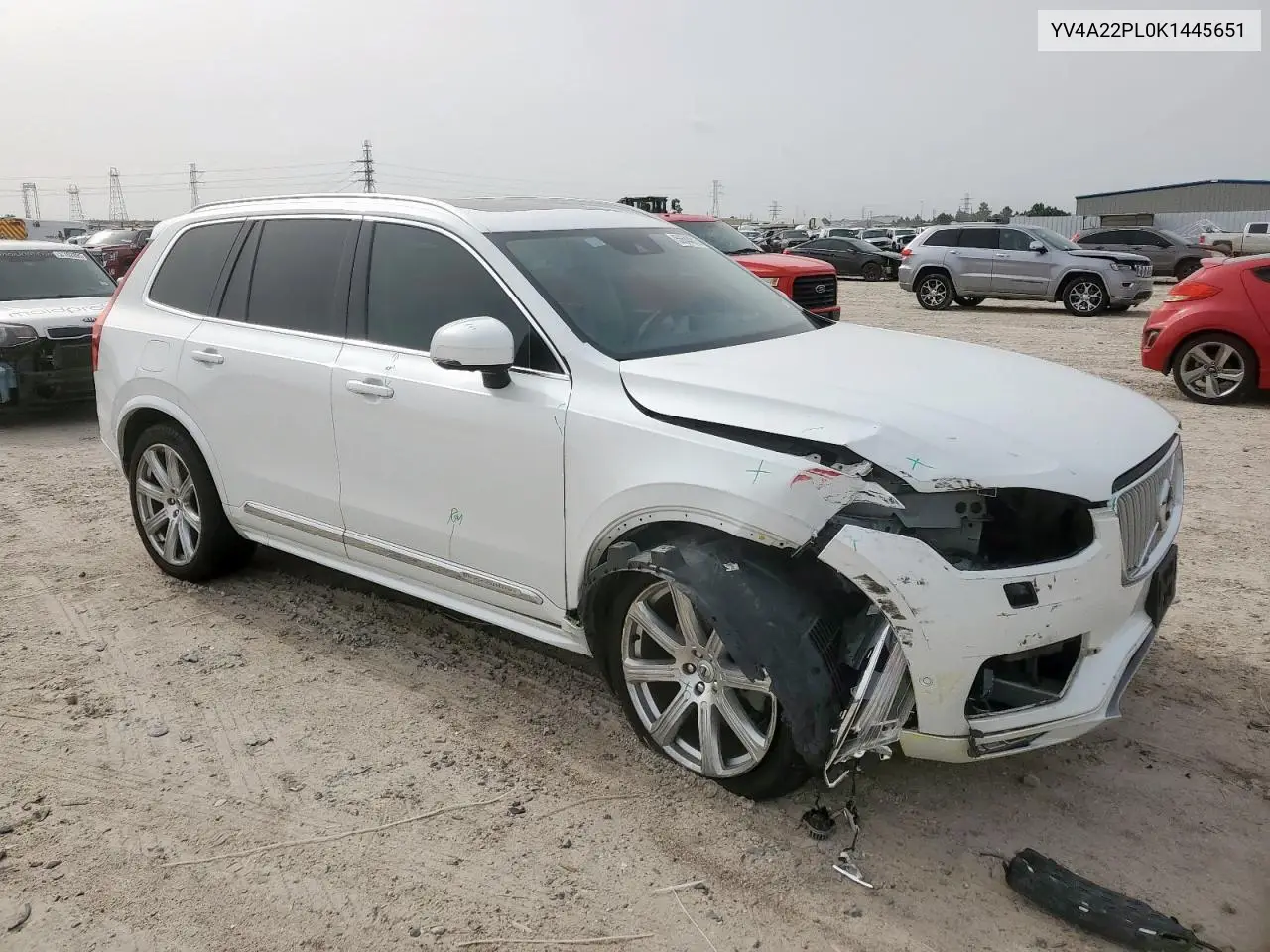 2019 Volvo Xc90 T6 Inscription VIN: YV4A22PL0K1445651 Lot: 56544015