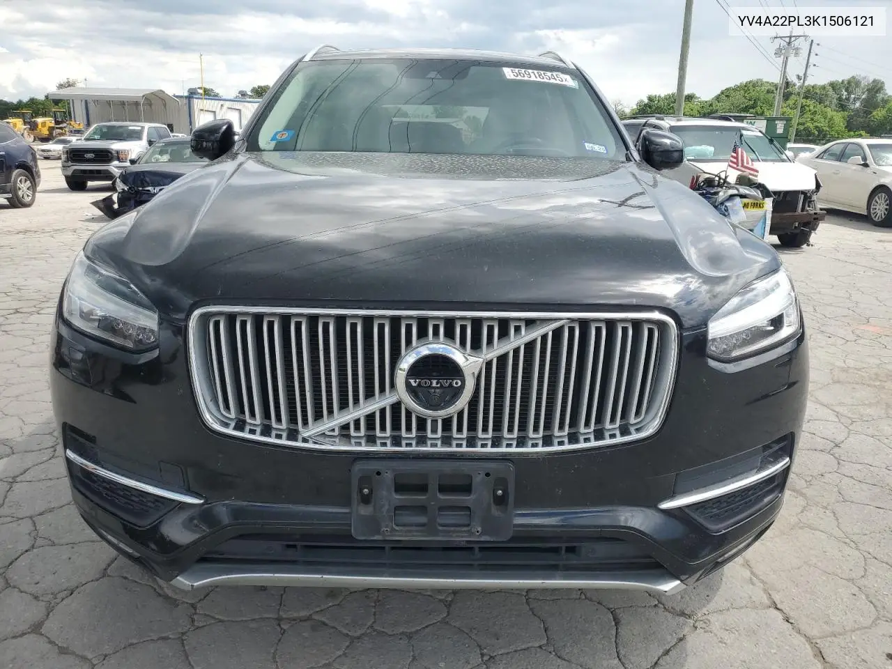 2019 Volvo Xc90 T6 Inscription VIN: YV4A22PL3K1506121 Lot: 56918545