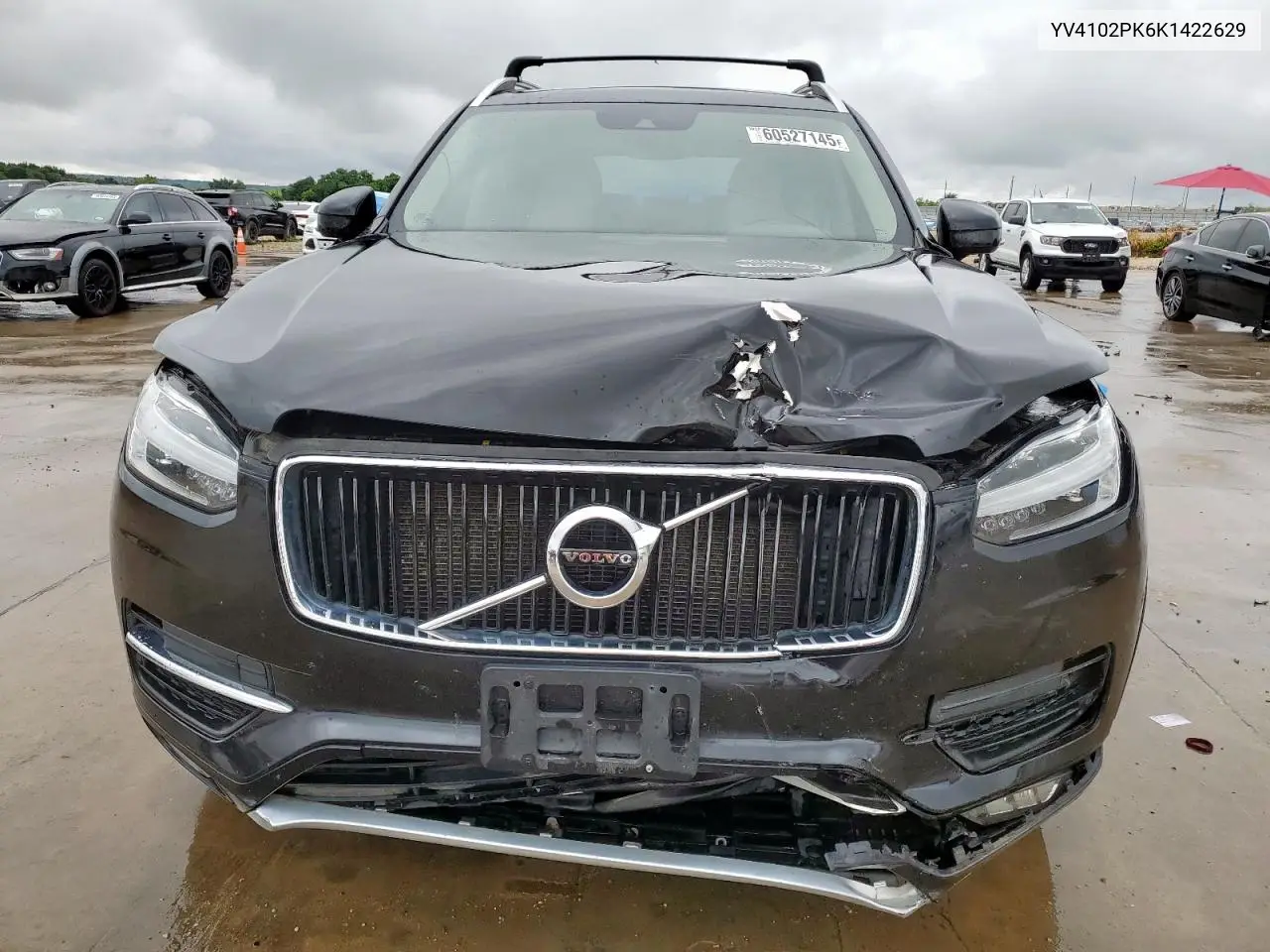 2019 Volvo Xc90 T5 Momentum VIN: YV4102PK6K1422629 Lot: 60527145