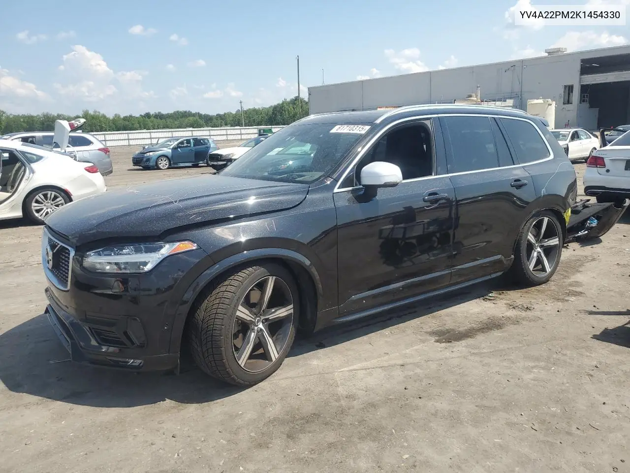 2019 Volvo Xc90 T6 R-Design VIN: YV4A22PM2K1454330 Lot: 61710315