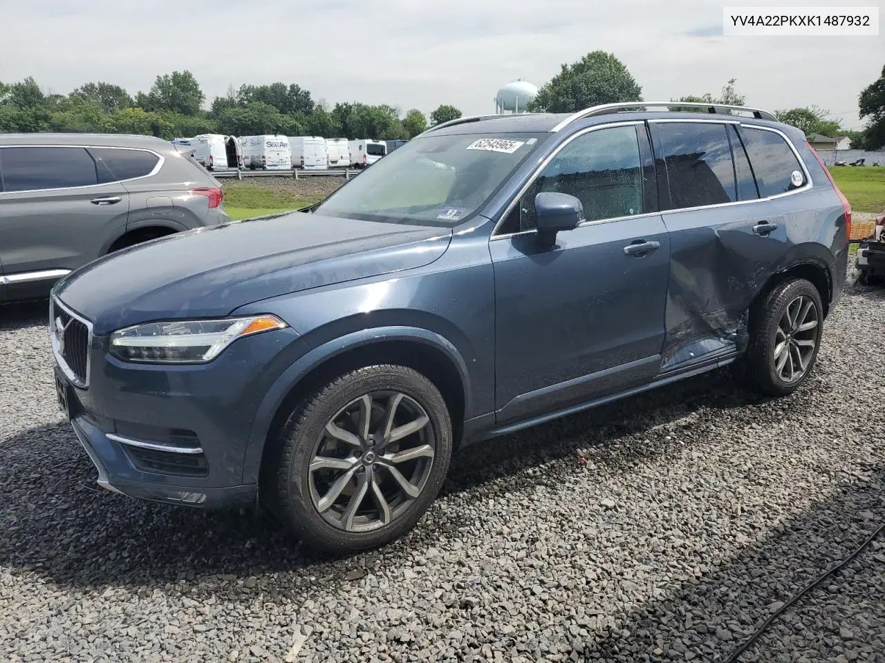 2019 Volvo Xc90 T6 Momentum VIN: YV4A22PKXK1487932 Lot: 62545965