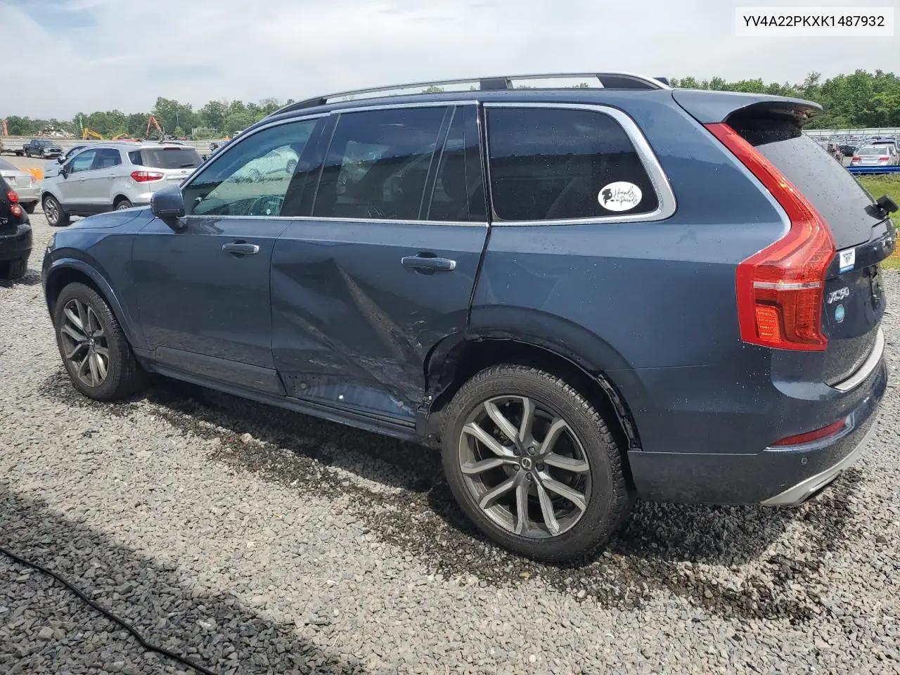 2019 Volvo Xc90 T6 Momentum VIN: YV4A22PKXK1487932 Lot: 62545965