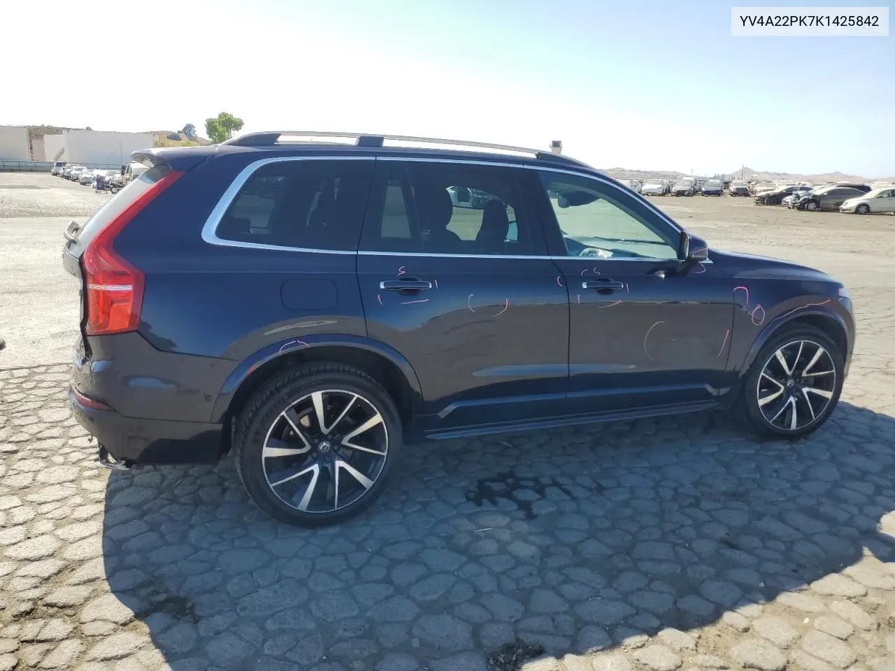 2019 Volvo Xc90 T6 Momentum VIN: YV4A22PK7K1425842 Lot: 62583485