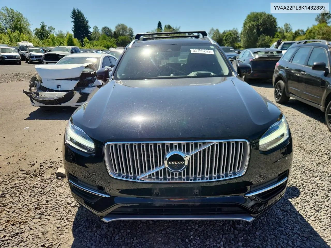 2019 Volvo Xc90 T6 Inscription VIN: YV4A22PL8K1432839 Lot: 62790295