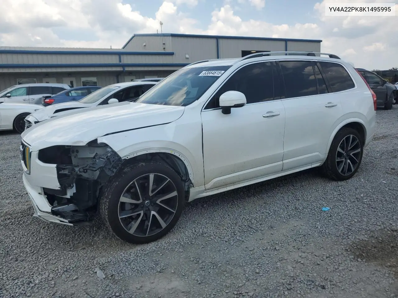 2019 Volvo Xc90 T6 Momentum VIN: YV4A22PK8K1495995 Lot: 63664615
