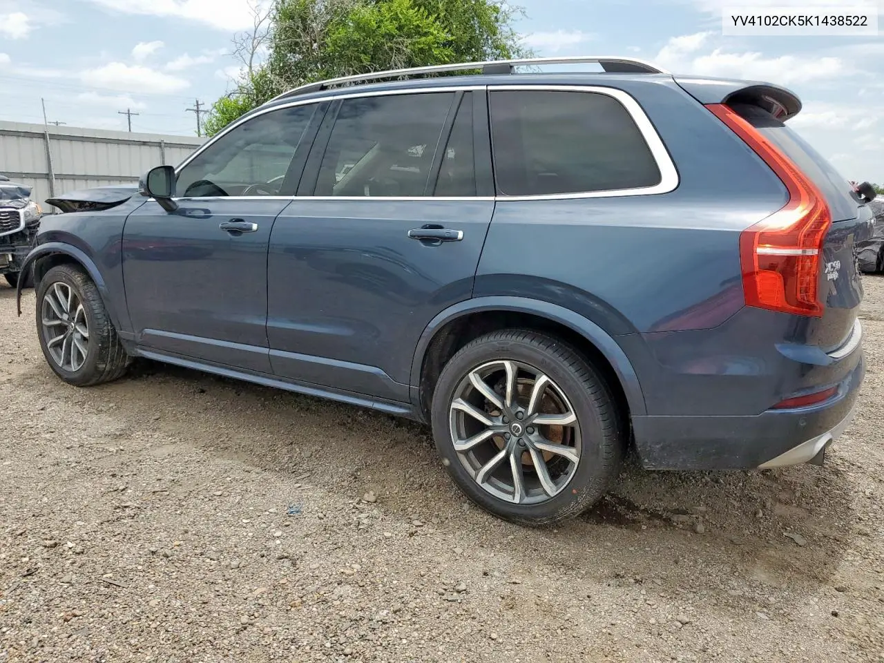 2019 Volvo Xc90 T5 Momentum VIN: YV4102CK5K1438522 Lot: 64503725