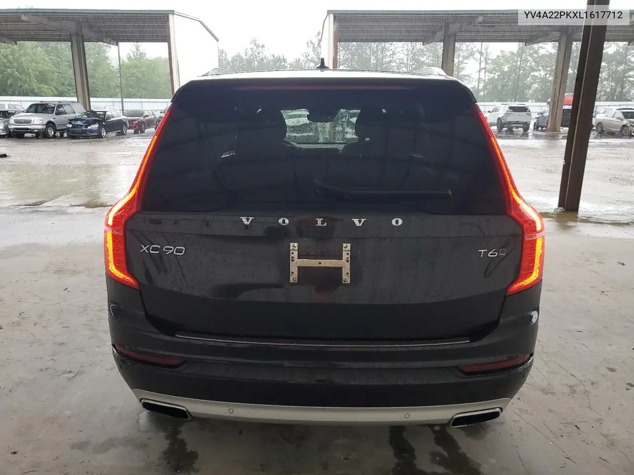 2020 Volvo Xc90 T6 Momentum VIN: YV4A22PKXL1617712 Lot: 56492885