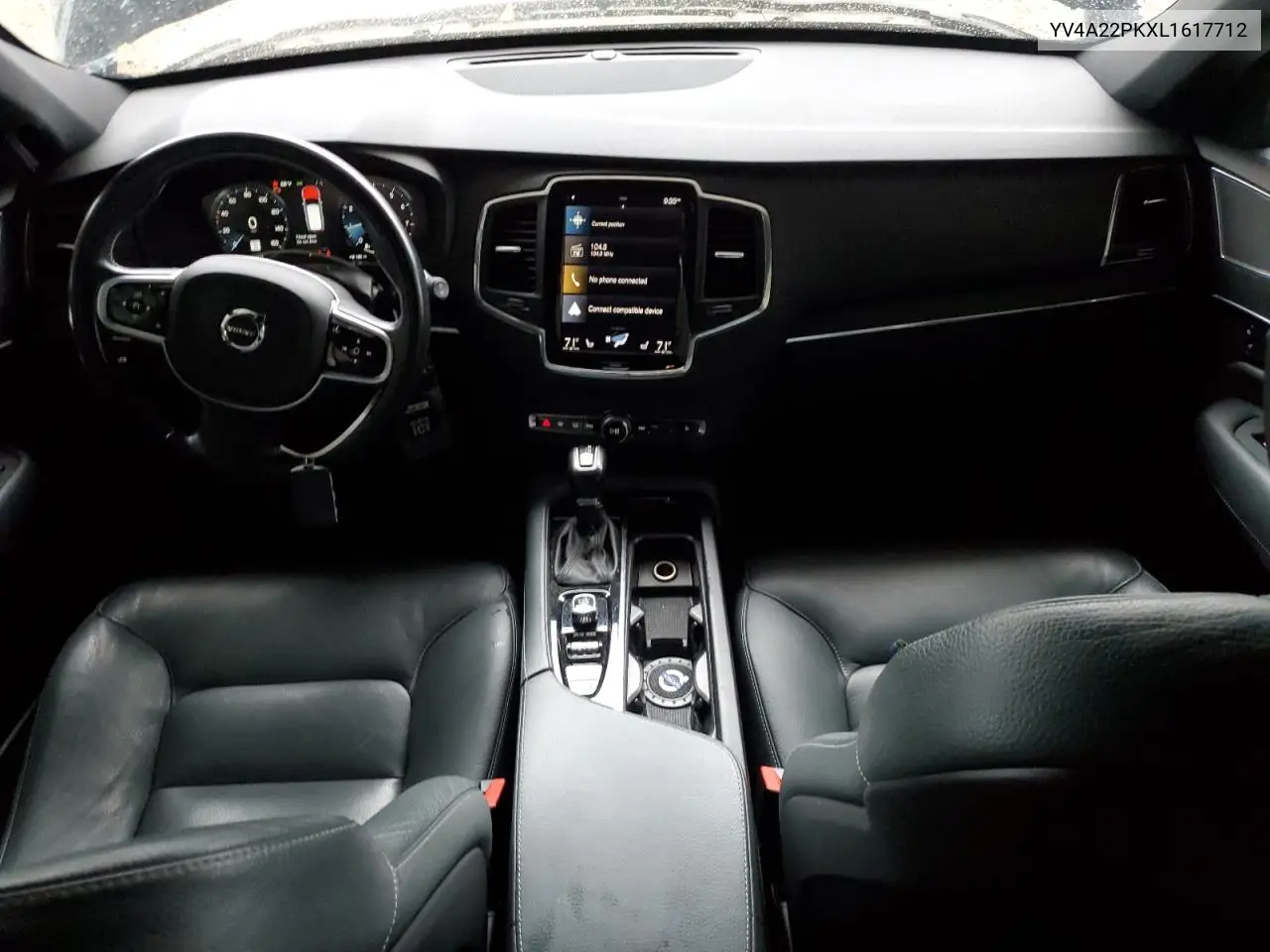 2020 Volvo Xc90 T6 Momentum VIN: YV4A22PKXL1617712 Lot: 56492885