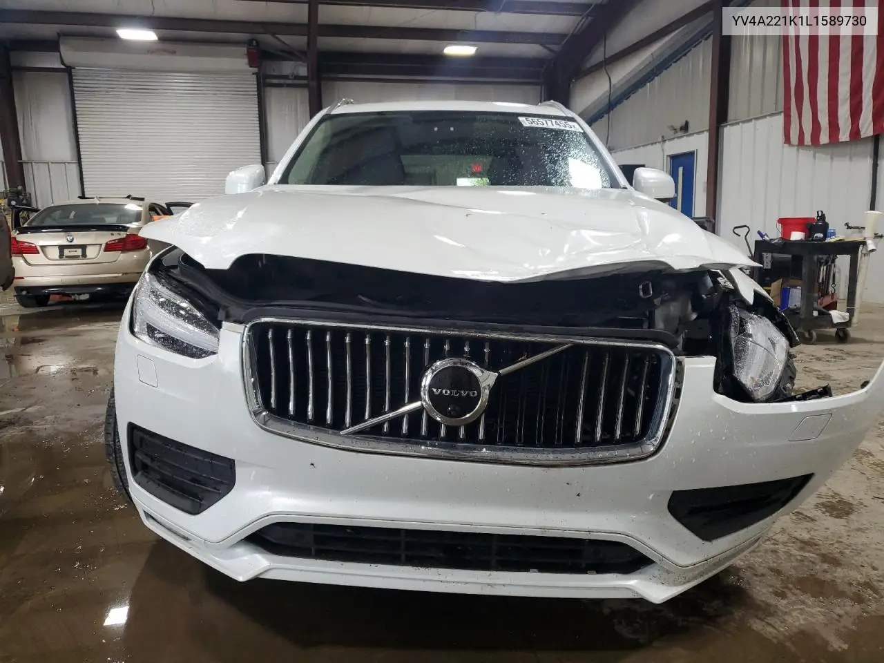 2020 Volvo Xc90 T6 Momentum VIN: YV4A221K1L1589730 Lot: 56577455