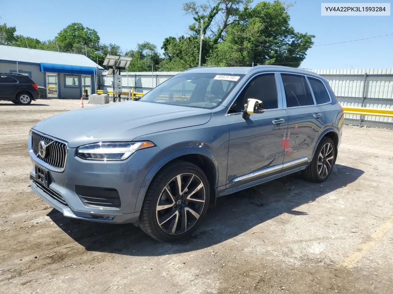 2020 Volvo Xc90 T6 Momentum VIN: YV4A22PK3L1593284 Lot: 56929795