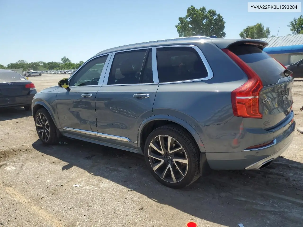 2020 Volvo Xc90 T6 Momentum VIN: YV4A22PK3L1593284 Lot: 56929795
