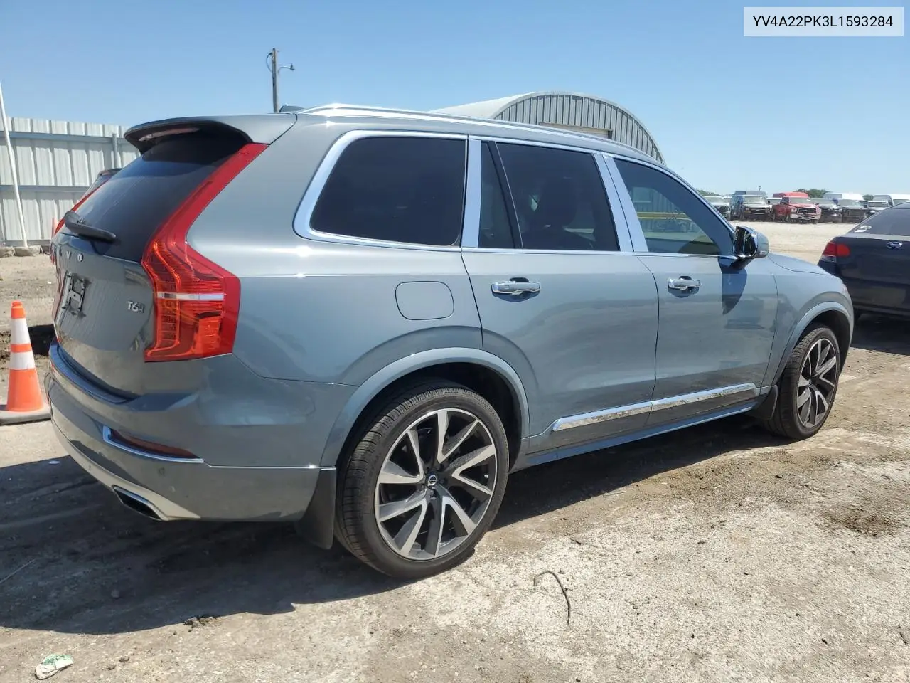 2020 Volvo Xc90 T6 Momentum VIN: YV4A22PK3L1593284 Lot: 56929795
