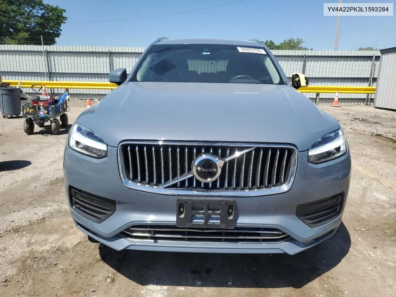 2020 Volvo Xc90 T6 Momentum VIN: YV4A22PK3L1593284 Lot: 56929795