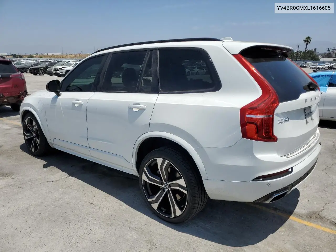 2020 Volvo Xc90 T8 R-Design VIN: YV4BR0CMXL1616605 Lot: 60628505