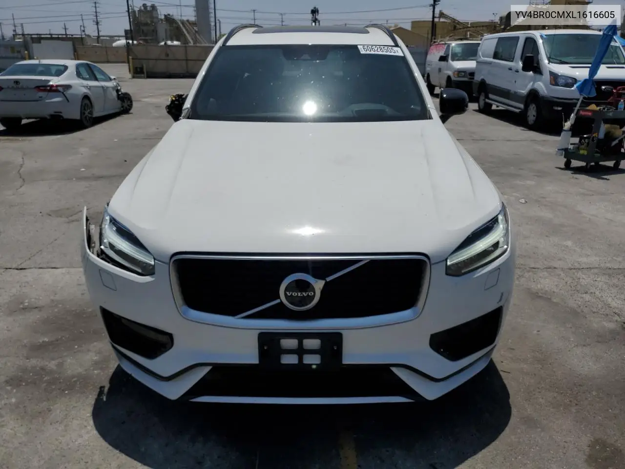 2020 Volvo Xc90 T8 R-Design VIN: YV4BR0CMXL1616605 Lot: 60628505