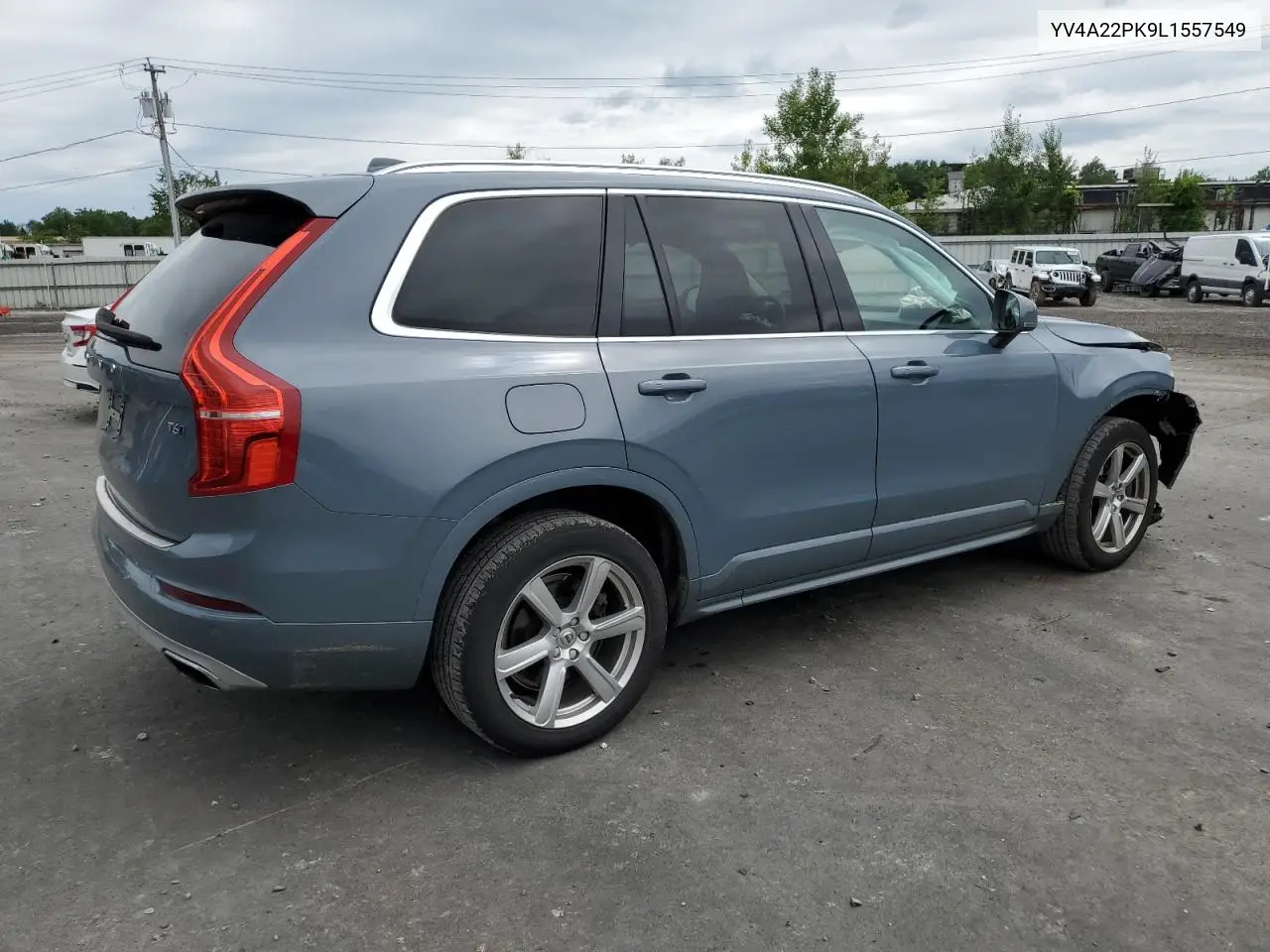 2020 Volvo Xc90 T6 Momentum VIN: YV4A22PK9L1557549 Lot: 62224375
