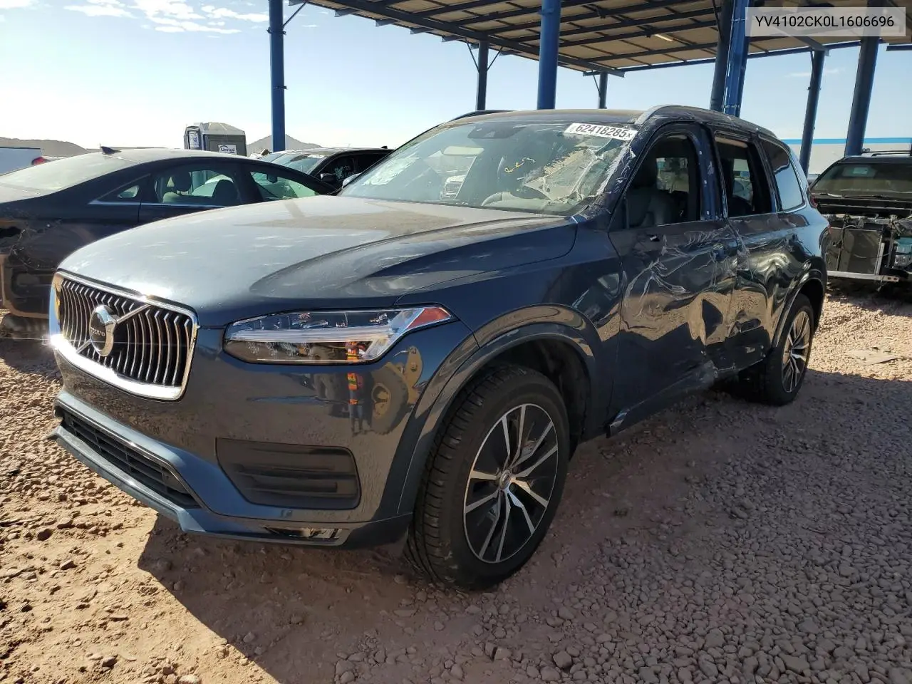 2020 Volvo Xc90 T5 Momentum VIN: YV4102CK0L1606696 Lot: 62418285